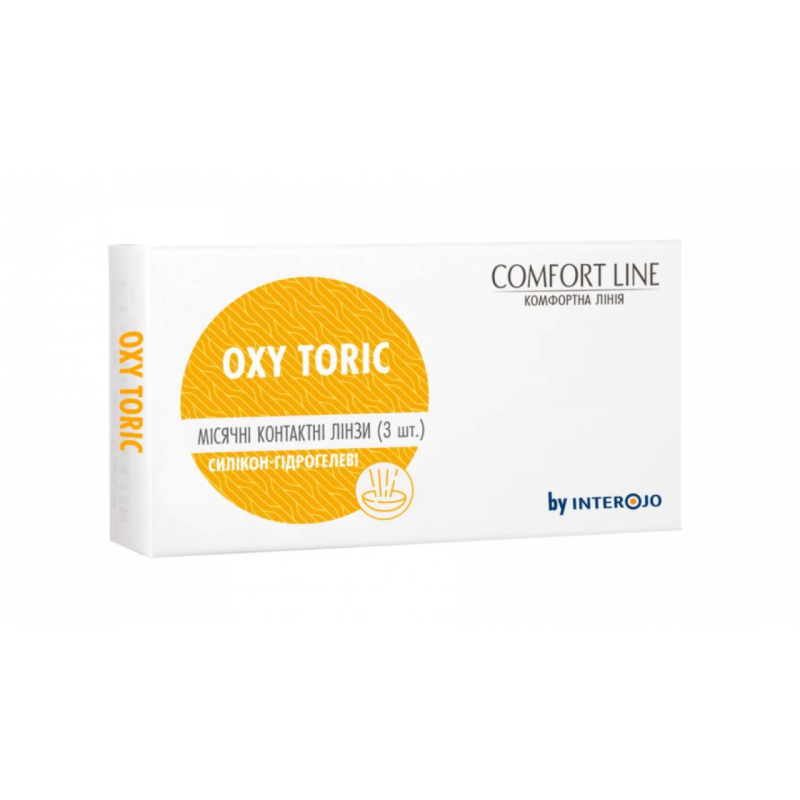 Контактні лінзи Interojo Oxy toric Контактні лінзи Interojo Oxy toric
