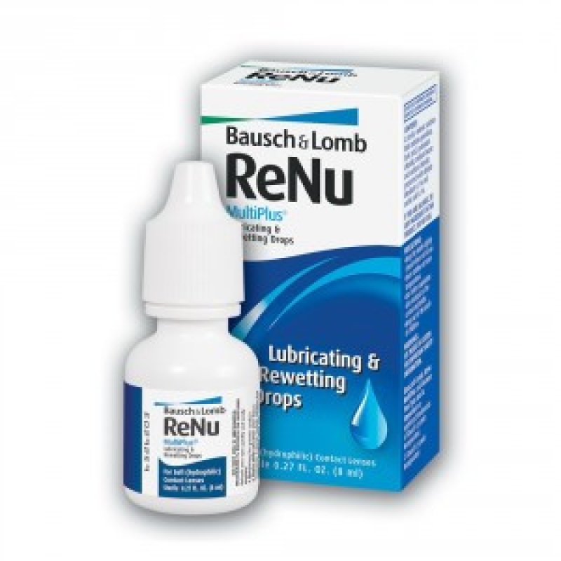 Краплі зволожувальні ReNu MultiPlus Lubricating & Rewetting drops Краплі зволожувальні ReNu MultiPlus Lubricating & Rewetting drops