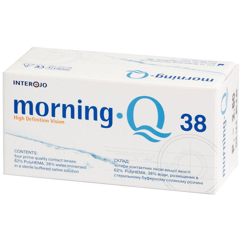 Контактні лінзи Morning Q 38 Контактні лінзи Morning Q 38