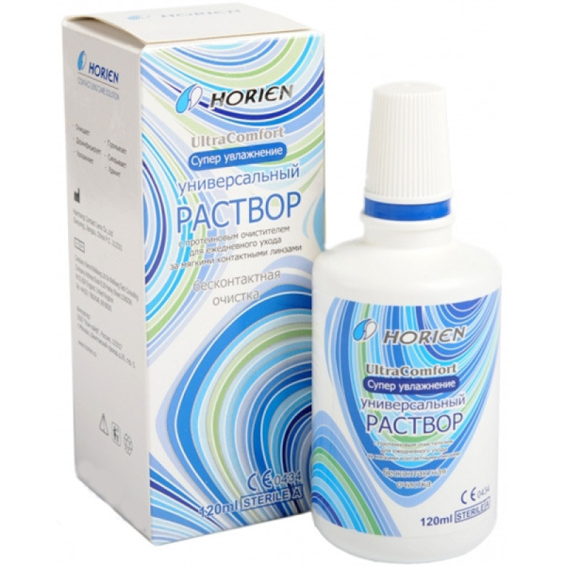 Розчин для лінз Horien Ultra comfort 120ml Розчин для лінз Horien Ultra comfort 120ml