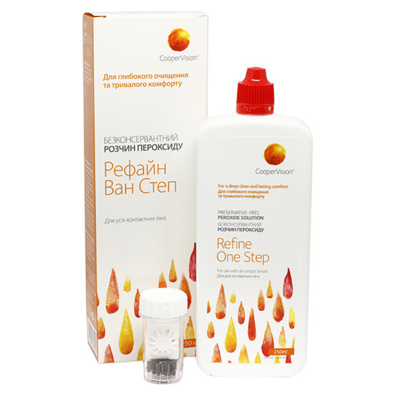Розчин для лінз Refine One Step 60ml